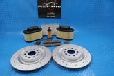 Maserati Ghibli Quattroporte rear brake pads rotors filters service kit #9326 17-23